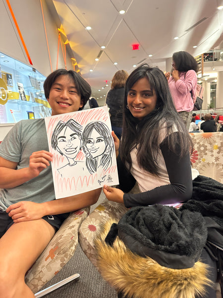 NC State University Talley Student Union Live Caricatures