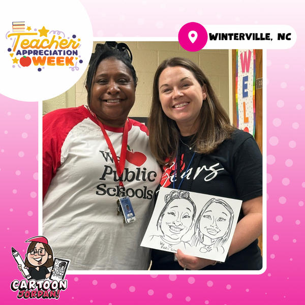 Live Speed Sketcher Caricatures - Winterville, NC