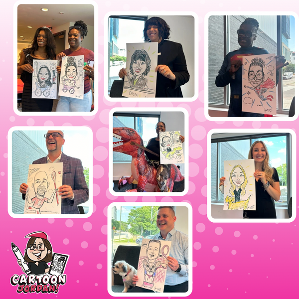 The Casso Hotel Caricatures - Raleigh, NC