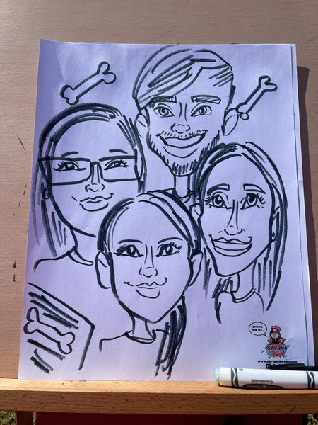 Edgecombe Community College Rocky Mount Campus Caricatures