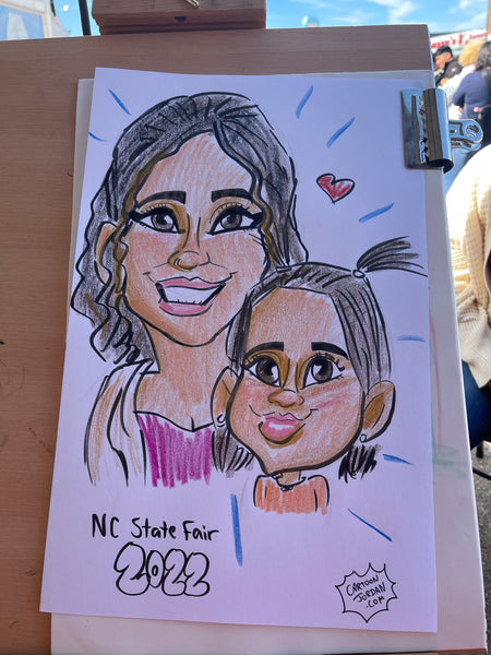 10-23-22 NC State Fair Caricatures