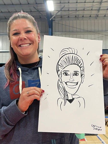 Comfort Zone Camp Caricatures