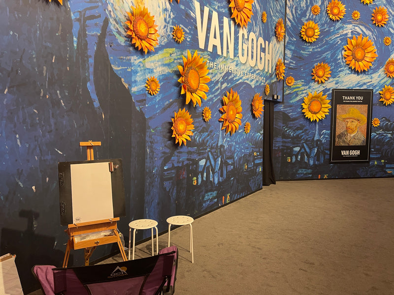 Van Gogh Exhibit Caricatures