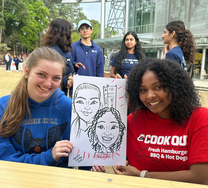 NC State Consult Your Community Caricatures - Talley Student Union