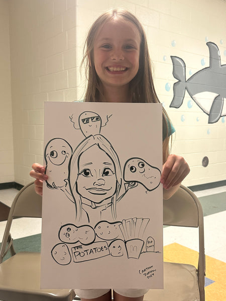 Beaufort Elementary School Carnival Caricatures