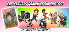Load image into Gallery viewer, Custom Caricature